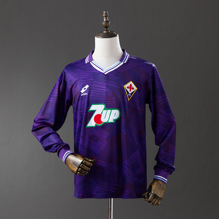 Camisa Fiorentina Retrô Manga Longa 92/93