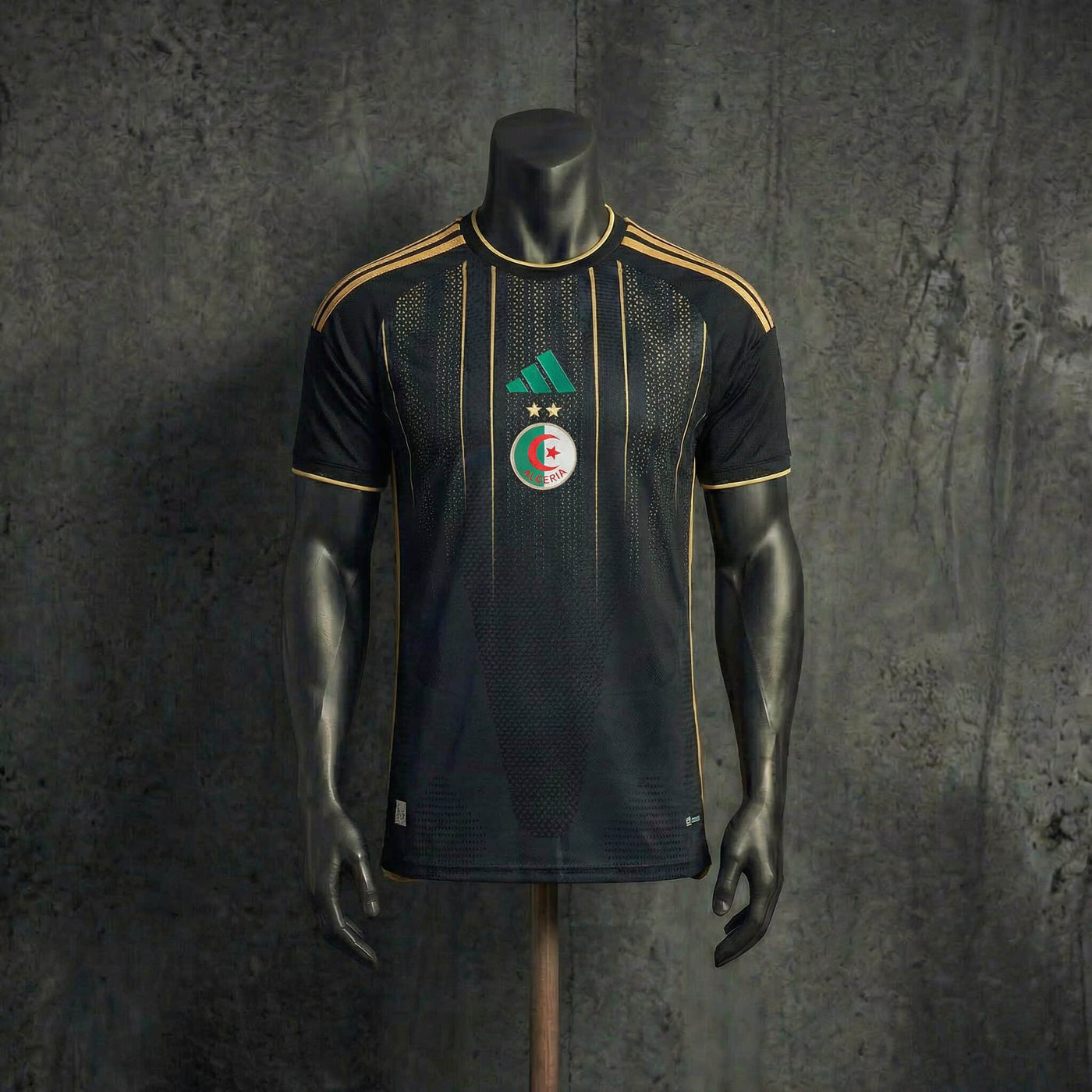 Camisa Argélia Preta Jogador 2026