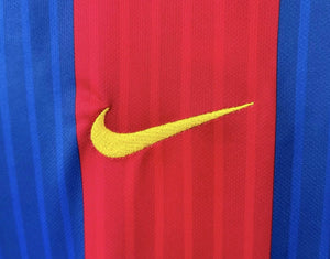 Camisa Barcelona Retrô Manga Longa 16/17