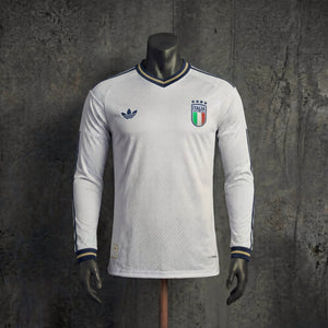 Camisa Itália Away Manga Longa Jogador 2026