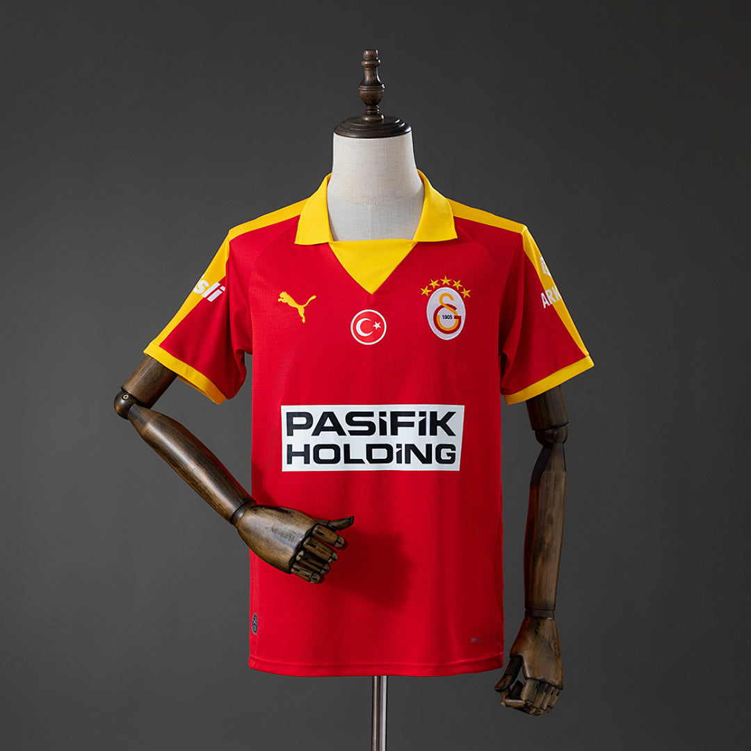 Camisa Galatasaray Retrô Edition Vermelha 4xl10 25/26