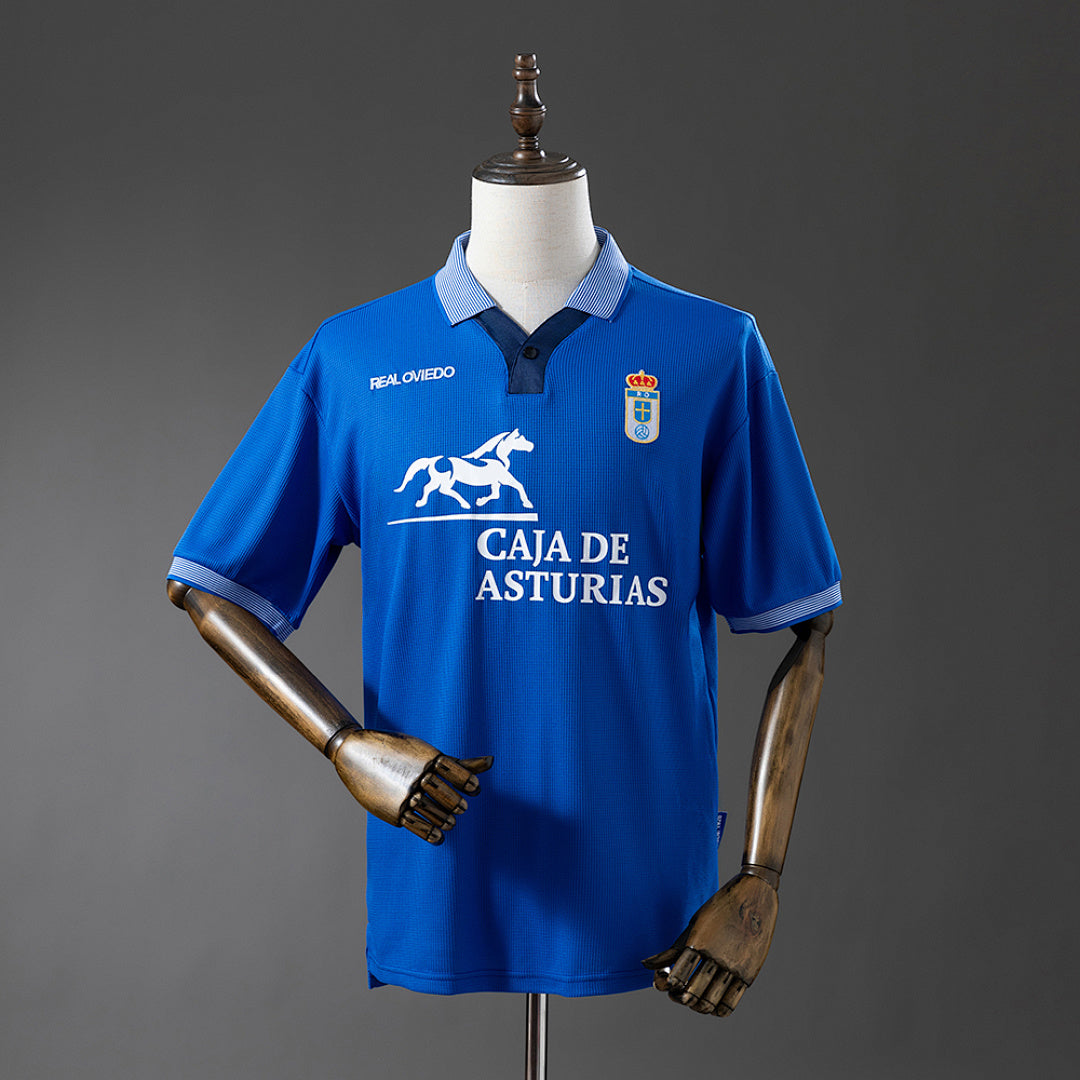Camisa Retrô Real Oviedo Home Xxl8 96/97
