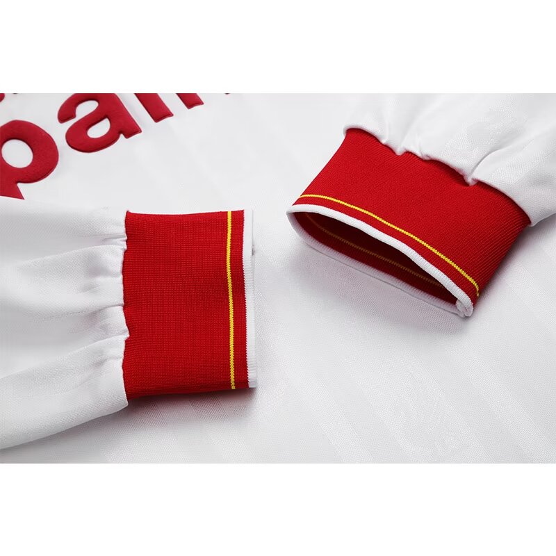 Camisa Liverpool Retrô Manga Longa 1985