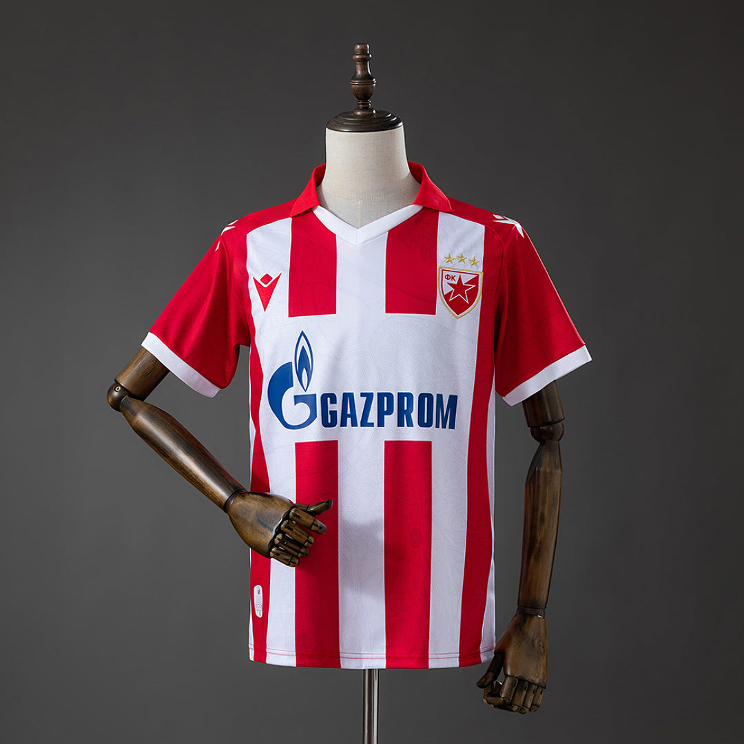 Camisa Vermelha Star Belgrade 2627 Home 4xl9 26/27