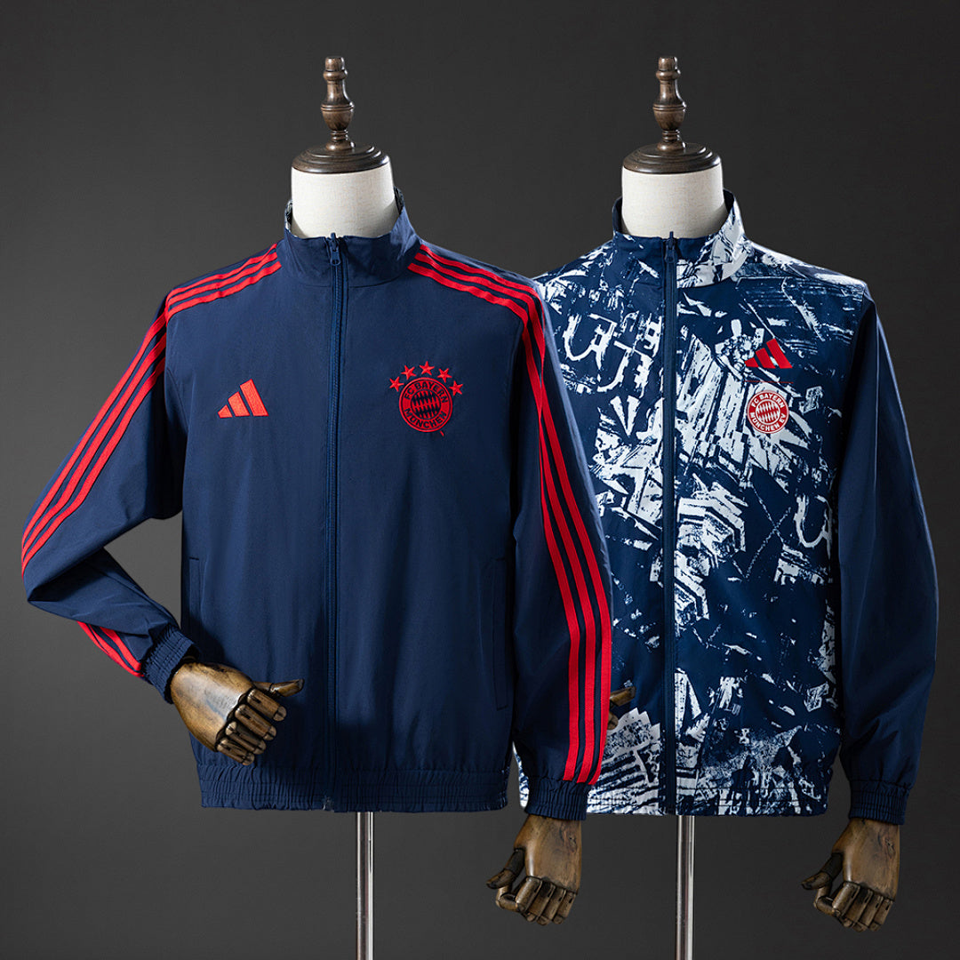 Corta Vento Bayern Munich Azul Azul Marinho 25/26