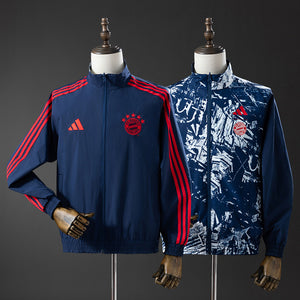 Corta Vento Bayern Munich Azul Azul Marinho 25/26