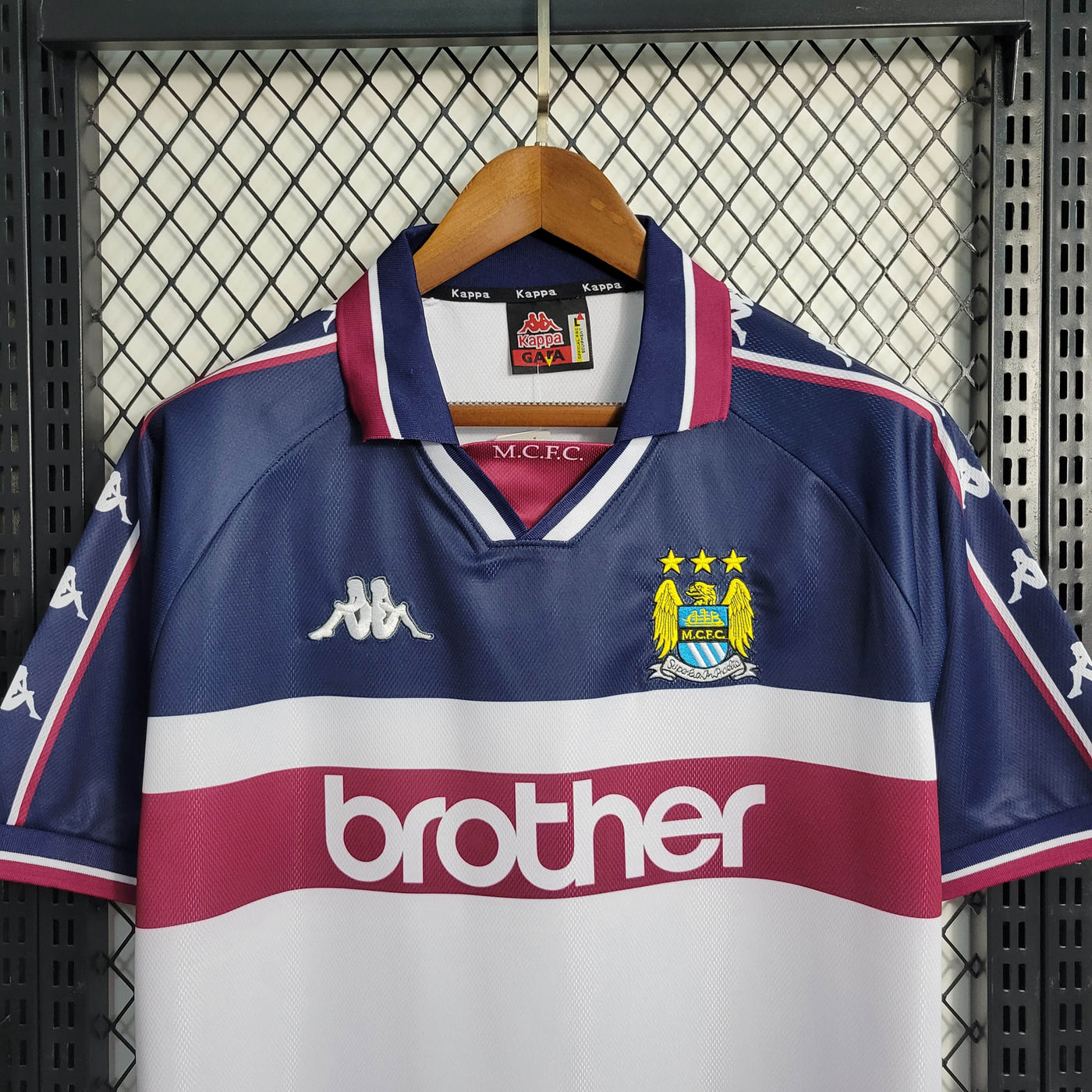 Camisa Manchester City Retrô 1997