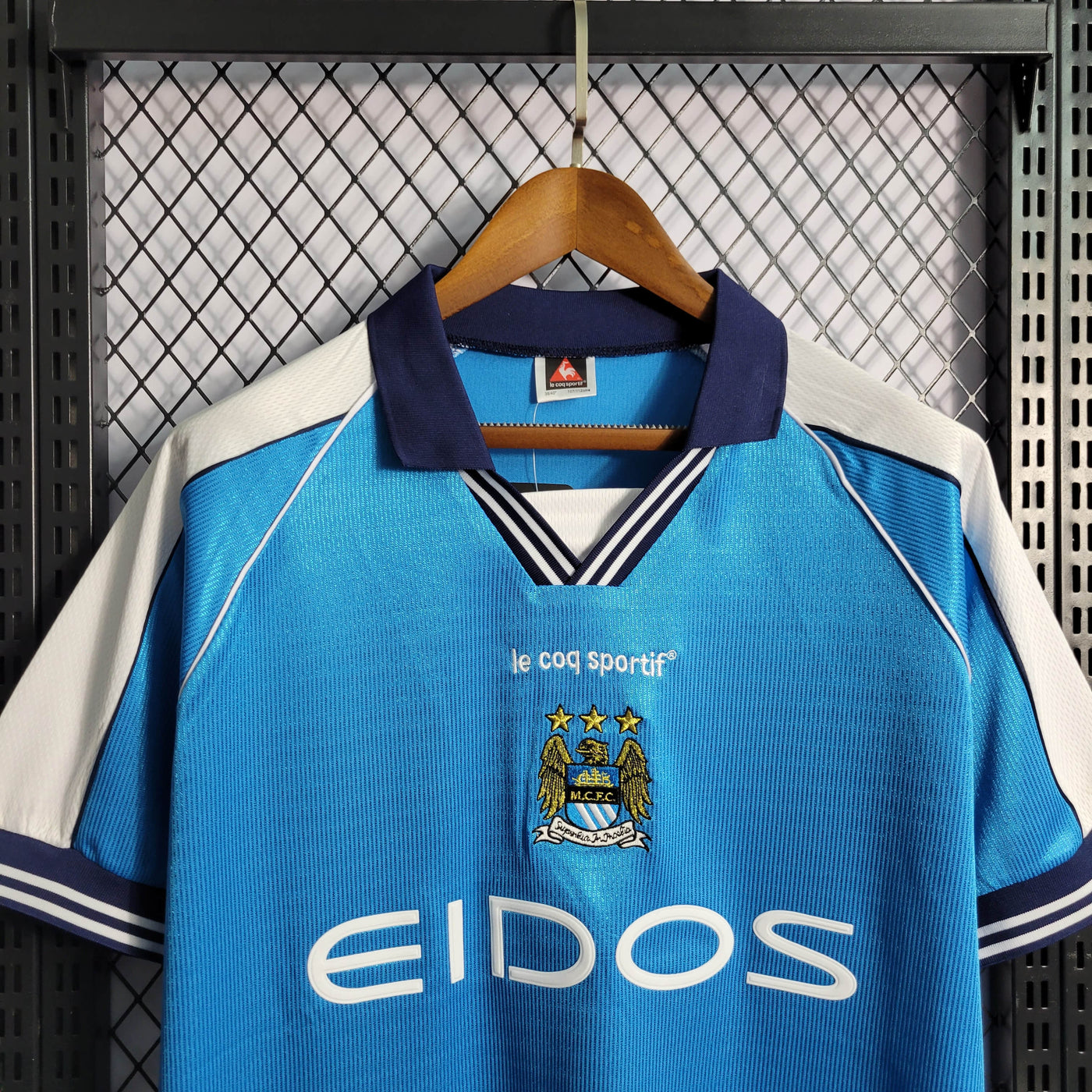 Camisa Manchester City Retrô 99/01