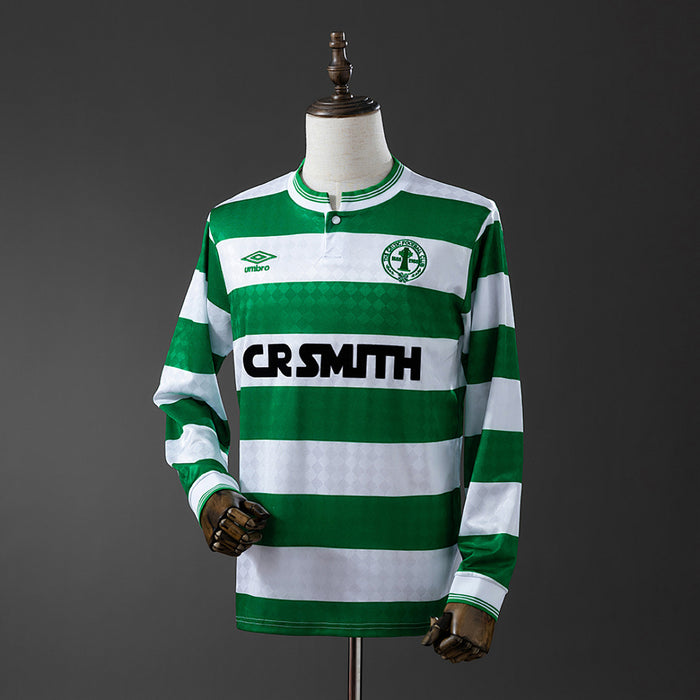 Camisa Celtics /91 Manga Longa Home Retrô Xxl6 1989