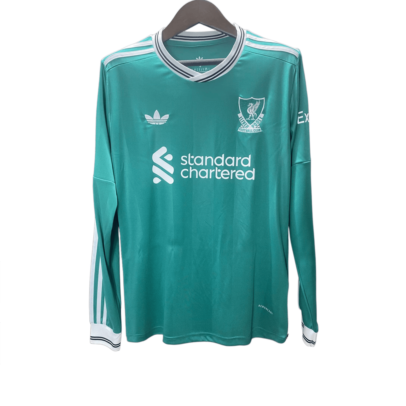 Camisa Liverpool Away Manga Longa 25/26