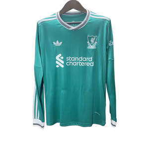 Camisa Liverpool Away Manga Longa 25/26