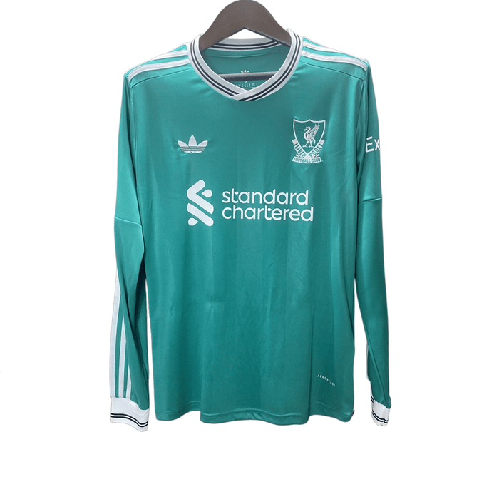 Camisa Liverpool Away Manga Longa 25/26