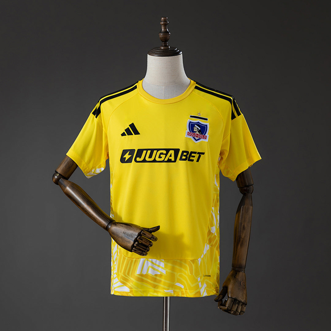 Camisa Colo Colo Goleiro Amarela 3xl8 26/27