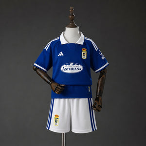 Camisa Real Oviedo Home Kit Infantil 16 282 26/27