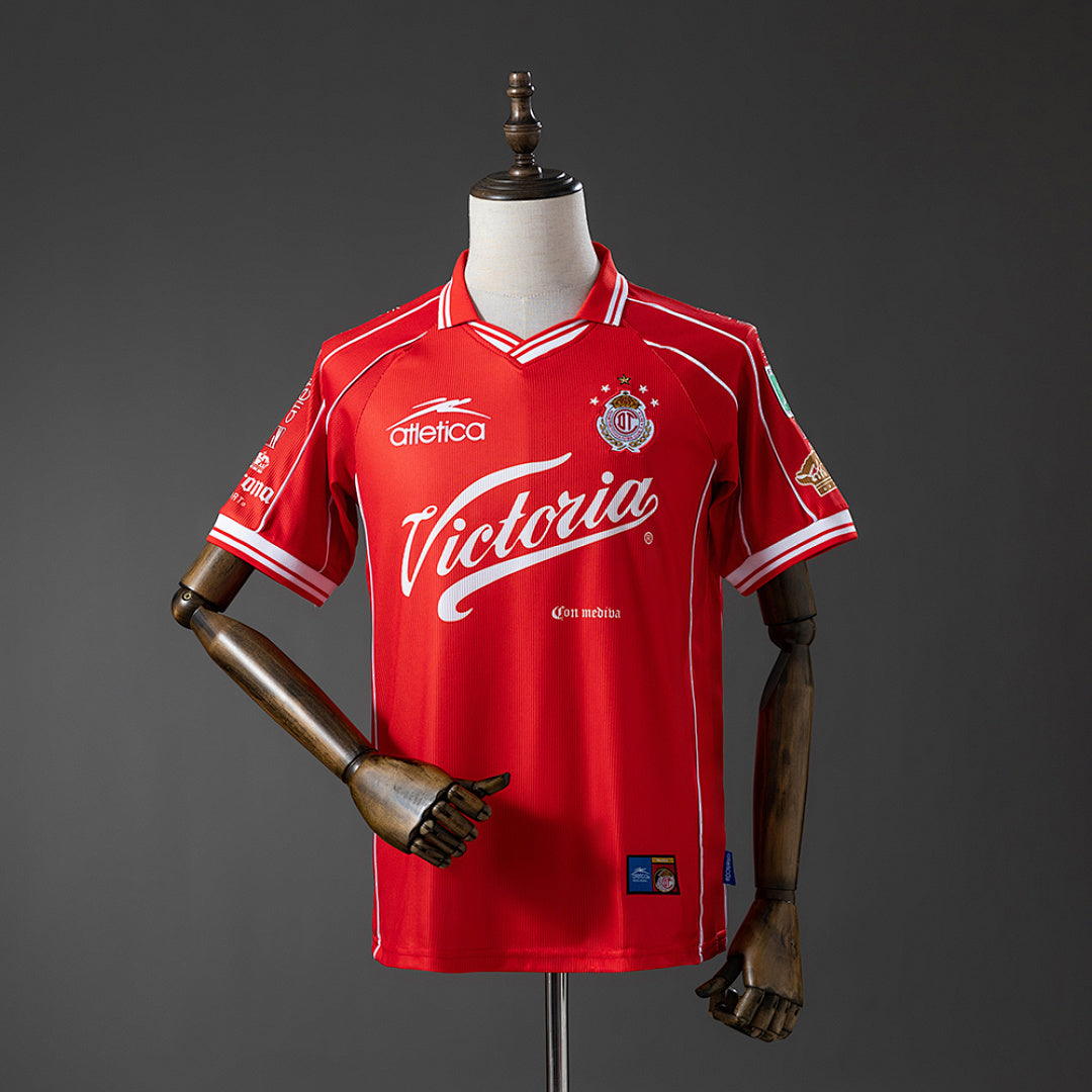 Camisa Toluca Home Xxl8 99/00