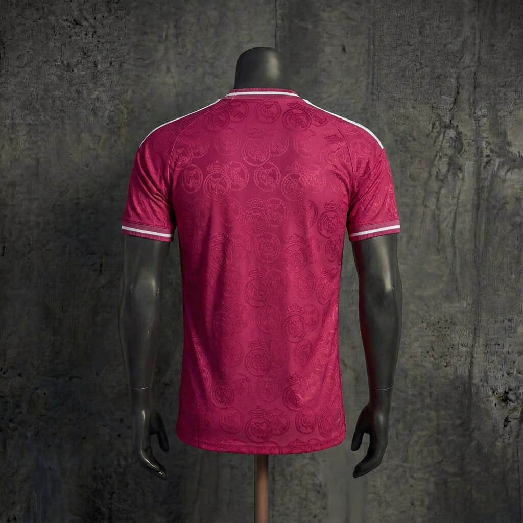Camisa Real Madrid Away Rosa Jogador 26/27