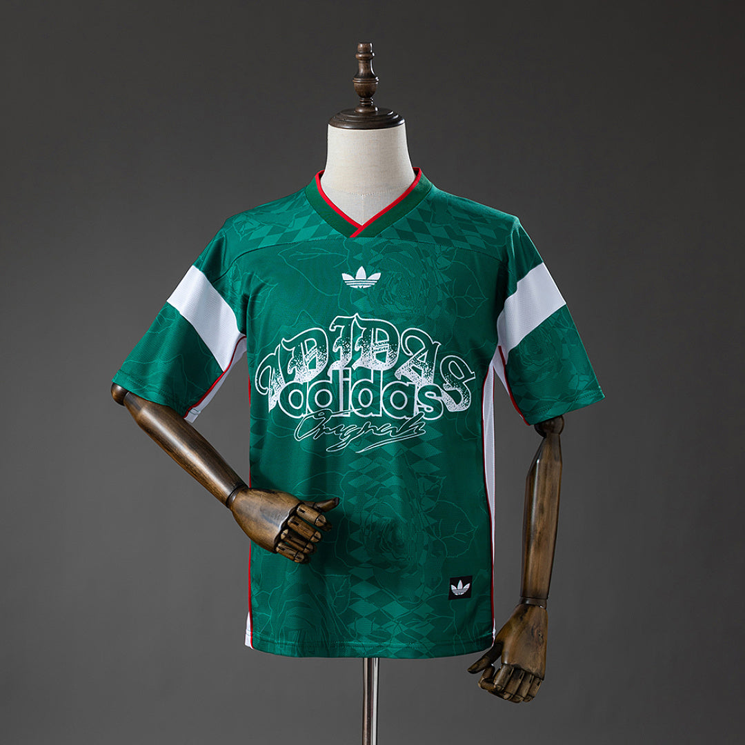 Camisa Originals Roses Verde Xxl7