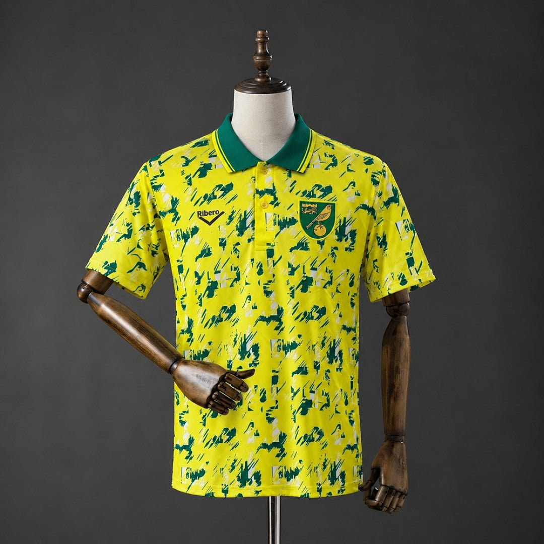 Camisa Norwich City Home Retrô Xxl2 92/94