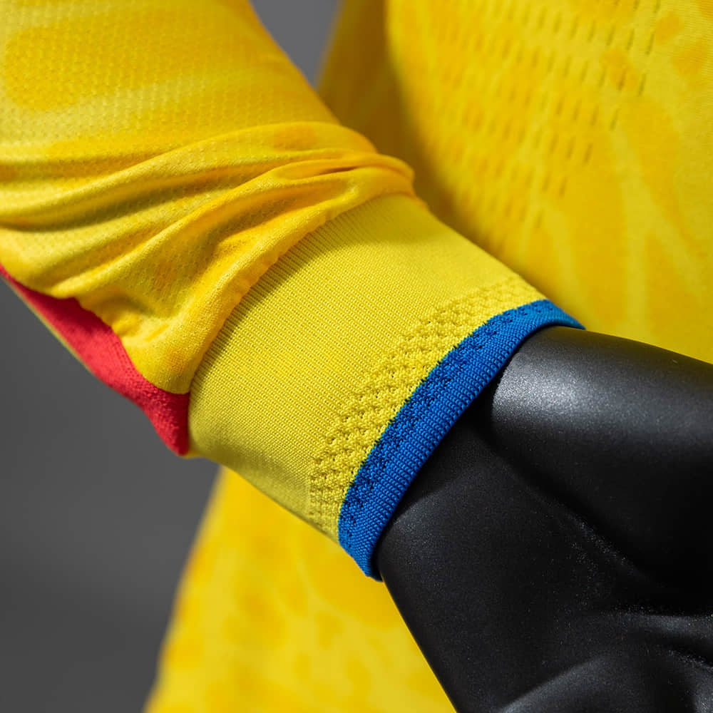 Camisa Colômbia Home Manga Longa Jogador 2026