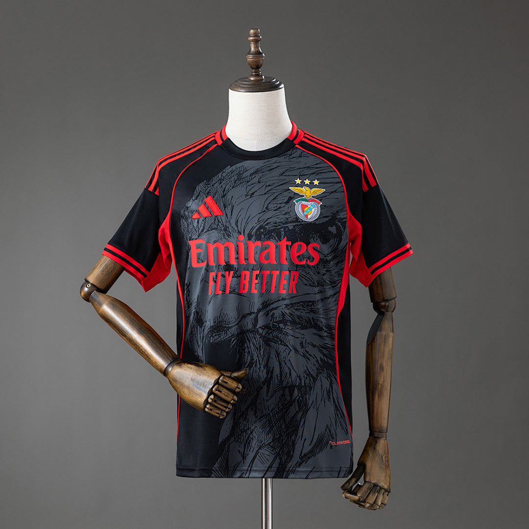 Camisa Benfica Special Eagle Preta& Vermelha 4xl8 26/27