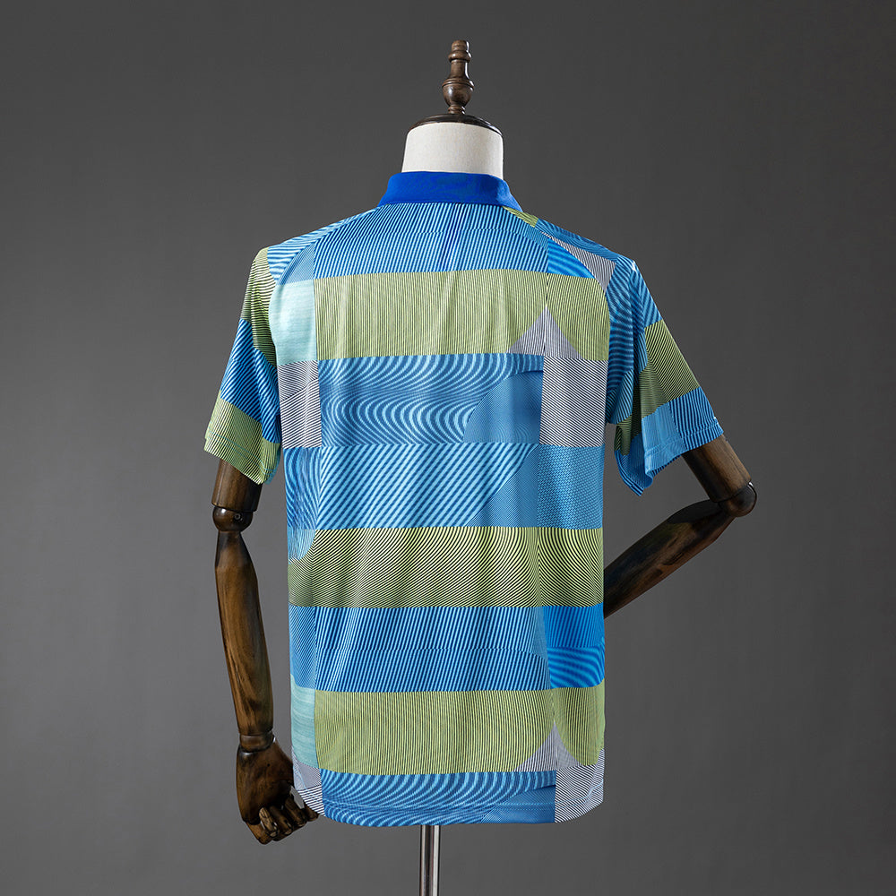 Camisa Real Madrid Listrada Verde 25/26