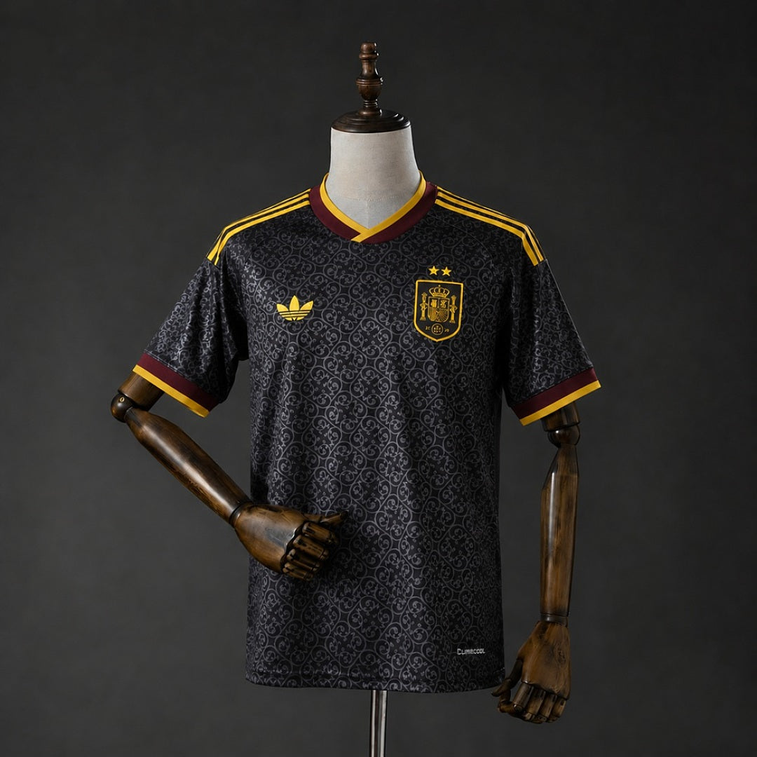 Camisa Espanha Preta 2026