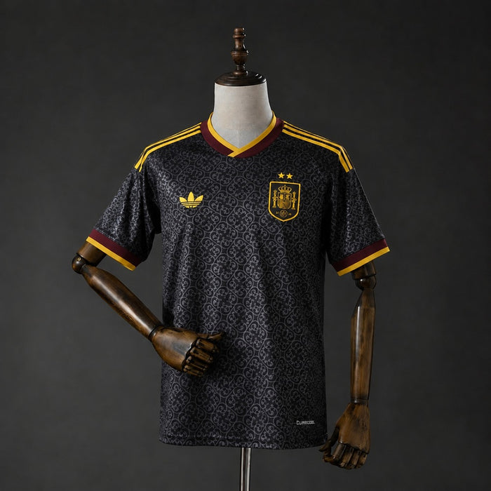 Camisa Espanha Preta 2026