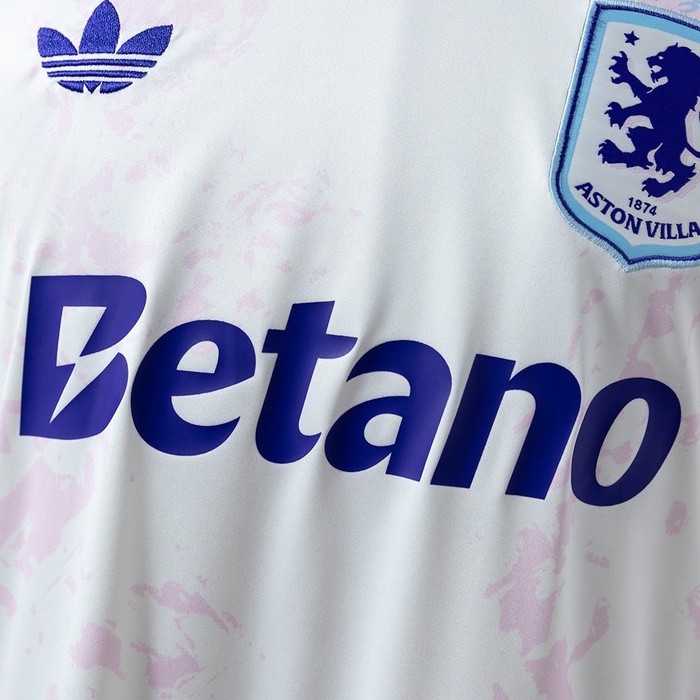 Camisa Aston Villa Away Manga Longa 25/26