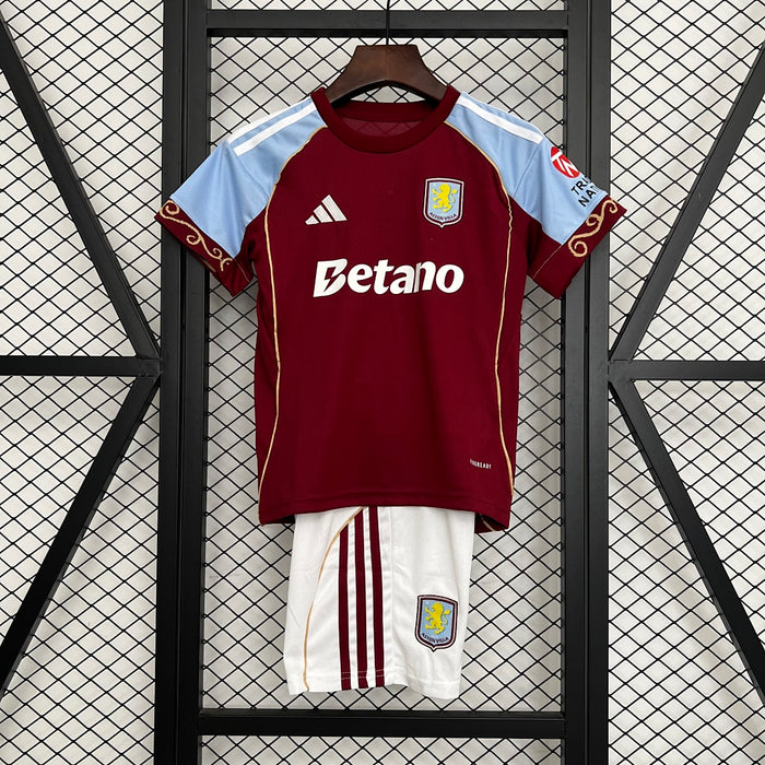 Kit Infantil Aston Villa 25/26