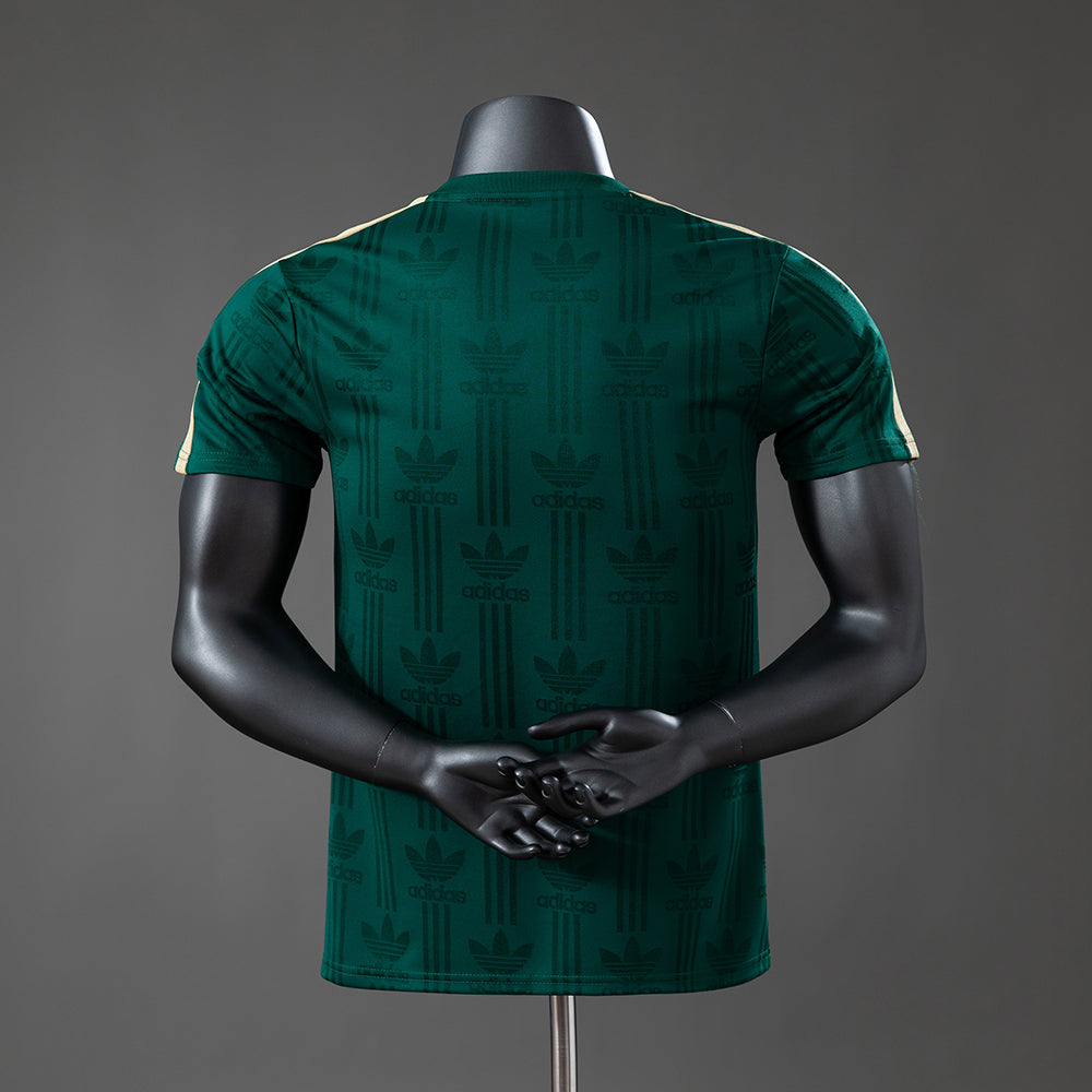 Camisa Itália Treino Verde Versão Jogador 2026