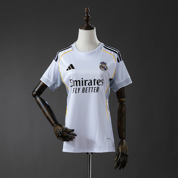 Camisa Real Madrid Home 25/26 Feminina
