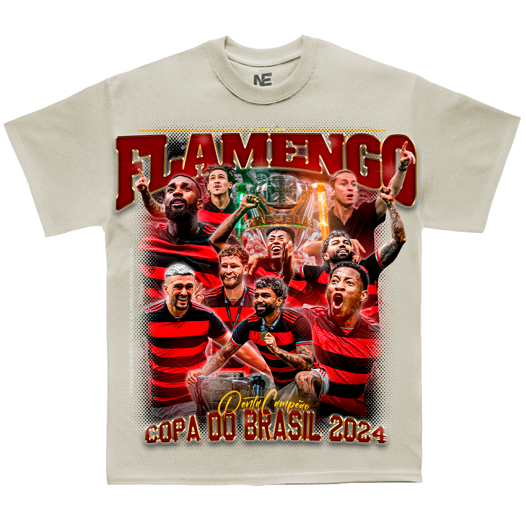 Camiseta Icons - Flamengo Campeão Copa do Brasil