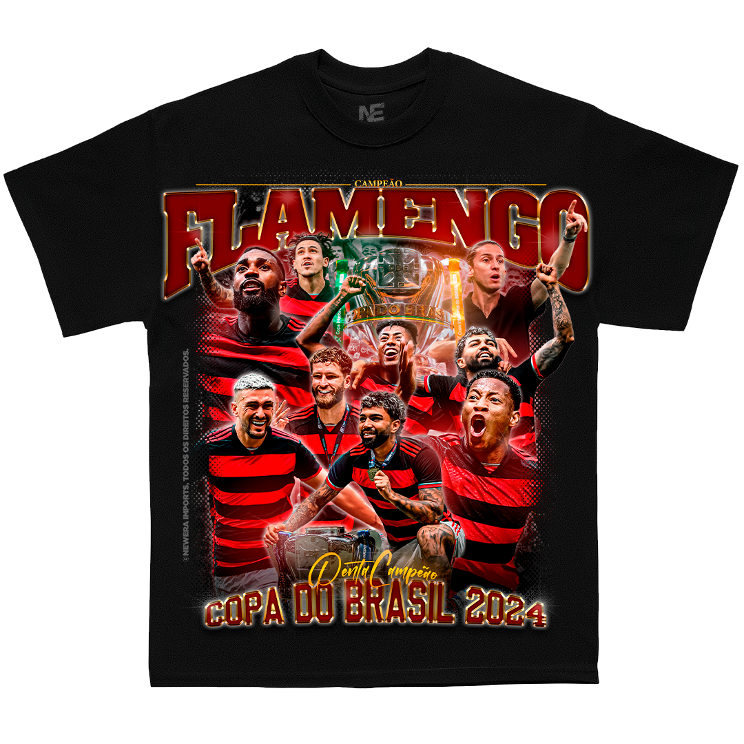 Camiseta Icons - Flamengo Campeão Copa do Brasil